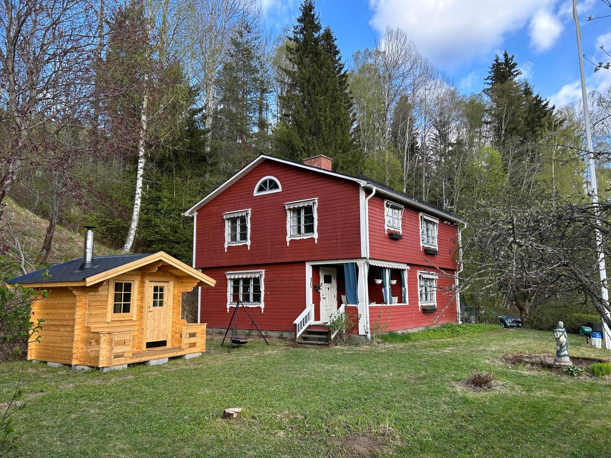 Charmig Villa Med Bastu Och Snabbt Wifi Långav Zewnętrze zdjęcie